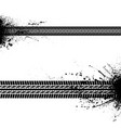 blots tire tracks vector image