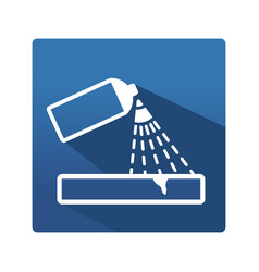 Capillary control icon Royalty Free Vector Image