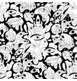 psyhodelical pattern with thousand eyes vector image