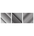 set diagonal oblique edgy lines pattern vector image