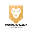 lion logo design vector image vector image