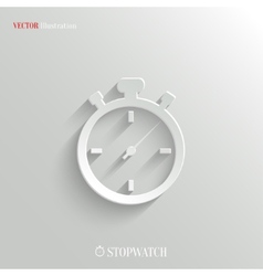 Timer application ui design concept Royalty Free Vector