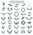 hands design element vector image
