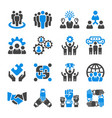teamwork icon vector image vector image