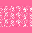 baby pink background scattered dots polka vector image