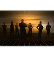 business team vector image vector image