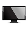 computer display monitor vector image