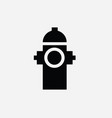 fire hydrant icon vector image
