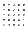 set of interface icons vector image vector image