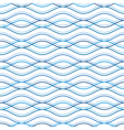 wavy seamless pattern vector image