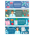 medical items equipment and doctors vector image vector image