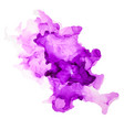 purple and pink shades ink background wet liquid vector image vector image