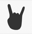 hand icon vector image vector image