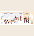 workflow business people flat vector image vector image