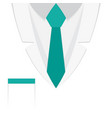 a doctors suit or lab coat vector image