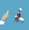 3d isometric flat conceptual vector image vector image