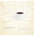 blueprints sketches vector image vector image