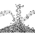 icon symbol note and music vector image vector image