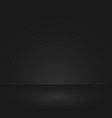 Abstract of dark black gradient background Vector Image