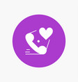 telephone call heart love valentine vector image