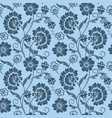 flower seamless pattern background vector image