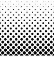 abstract black and white dot pattern background vector image