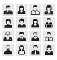 avatar icons vector image